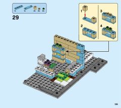 LEGO 31105 instructions page 135 – build guide