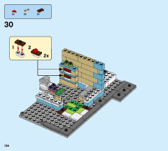 LEGO 31105 instructions page 136 – build guide