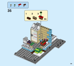 LEGO 31105 instructions page 141 – build guide