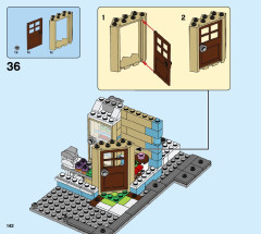 LEGO 31105 instructions page 142 – build guide