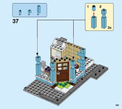 LEGO 31105 instructions page 143 – build guide