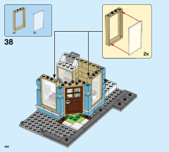 LEGO 31105 instructions page 144 – build guide