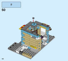LEGO 31105 instructions page 156 – build guide
