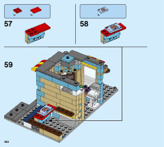 LEGO 31105 instructions page 160 – build guide