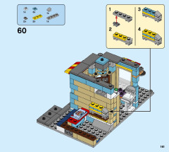 LEGO 31105 instructions page 161 – build guide