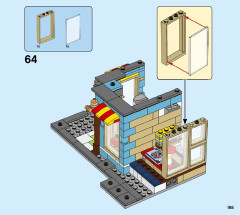 LEGO 31105 instructions page 165 – build guide