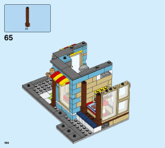 LEGO 31105 instructions page 166 – build guide