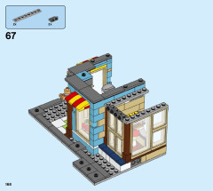 LEGO 31105 instructions page 168 – build guide