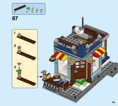 LEGO 31105 instructions page 183 – build guide