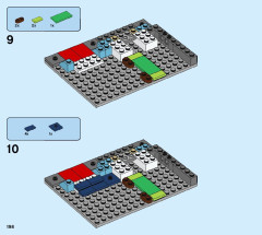 LEGO 31105 instructions page 198 – build guide