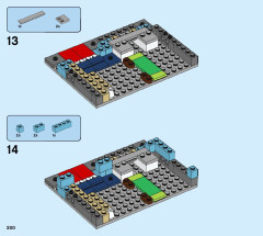 LEGO 31105 instructions page 200 – build guide