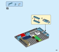 LEGO 31105 instructions page 201 – build guide