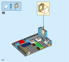 LEGO 31105 instructions page 204 – build guide