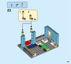 LEGO 31105 instructions page 209 – build guide