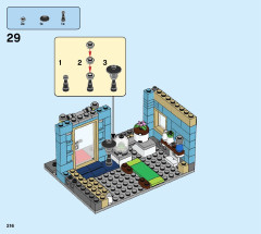 LEGO 31105 instructions page 216 – build guide