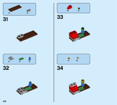 LEGO 31105 instructions page 218 – build guide