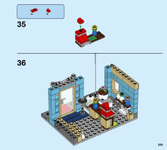 LEGO 31105 instructions page 219 – build guide