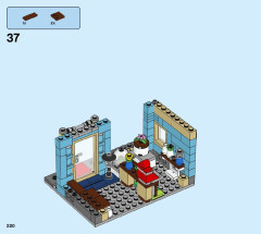 LEGO 31105 instructions page 220 – build guide