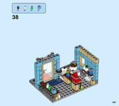 LEGO 31105 instructions page 221 – build guide