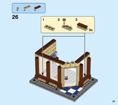 LEGO 31105 instructions page 23 – build guide