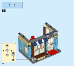 LEGO 31105 instructions page 238 – build guide