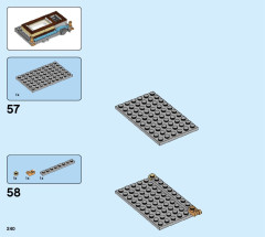 LEGO 31105 instructions page 240 – build guide