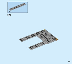 LEGO 31105 instructions page 241 – build guide