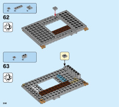 LEGO 31105 instructions page 244 – build guide