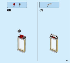 LEGO 31105 instructions page 247 – build guide