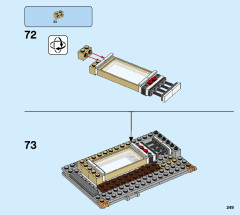LEGO 31105 instructions page 249 – build guide