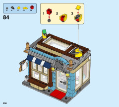 LEGO 31105 instructions page 258 – build guide