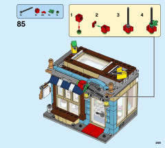 LEGO 31105 instructions page 259 – build guide