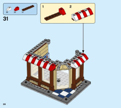 LEGO 31105 instructions page 28 – build guide