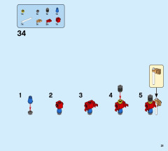 LEGO 31105 instructions page 31 – build guide