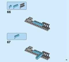 LEGO 31105 instructions page 45 – build guide