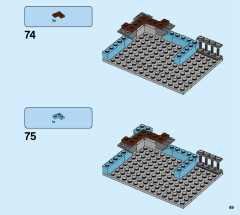 LEGO 31105 instructions page 49 – build guide