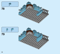 LEGO 31105 instructions page 52 – build guide