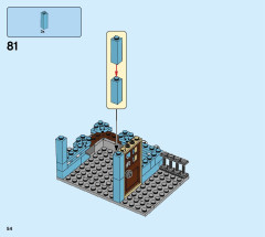 LEGO 31105 instructions page 54 – build guide