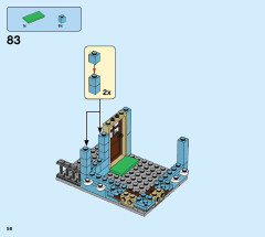 LEGO 31105 instructions page 56 – build guide
