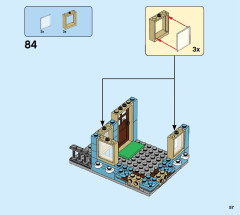 LEGO 31105 instructions page 57 – build guide