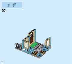 LEGO 31105 instructions page 58 – build guide