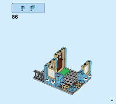 LEGO 31105 instructions page 59 – build guide