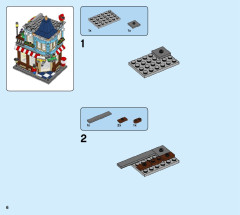 LEGO 31105 instructions page 6 – build guide