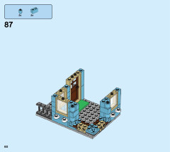 LEGO 31105 instructions page 60 – build guide