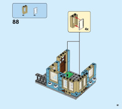 LEGO 31105 instructions page 61 – build guide