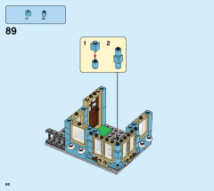 LEGO 31105 instructions page 62 – build guide