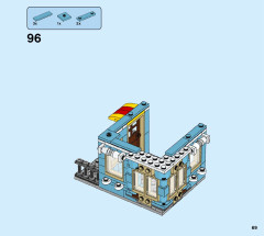 LEGO 31105 instructions page 69 – build guide