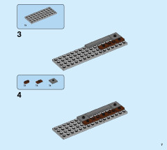 LEGO 31105 instructions page 7 – build guide