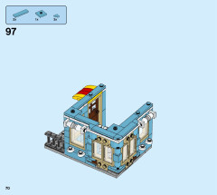 LEGO 31105 instructions page 70 – build guide