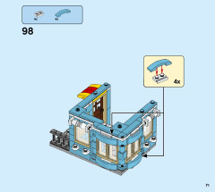 LEGO 31105 instructions page 71 – build guide